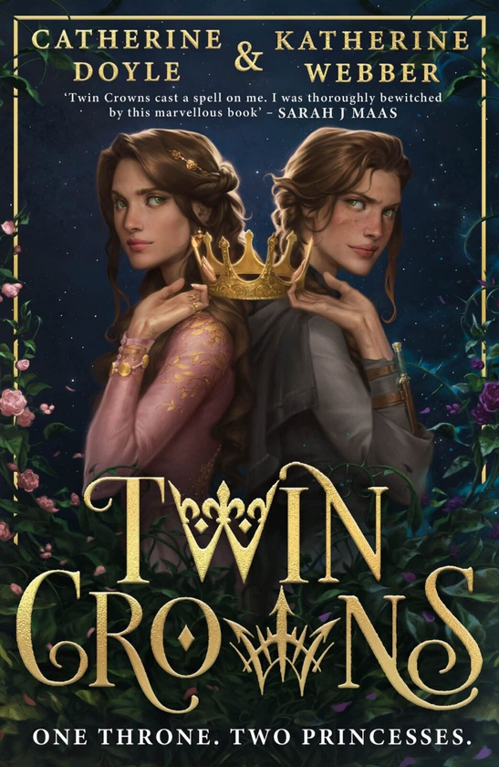 Бумажная книга «Twin Crowns», автор Кэтрин Веббер - фото №1