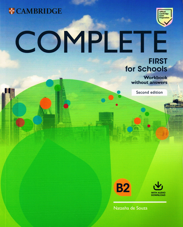 Паперова книга «Complete First Workbook without Answers with Audio» - фото №1