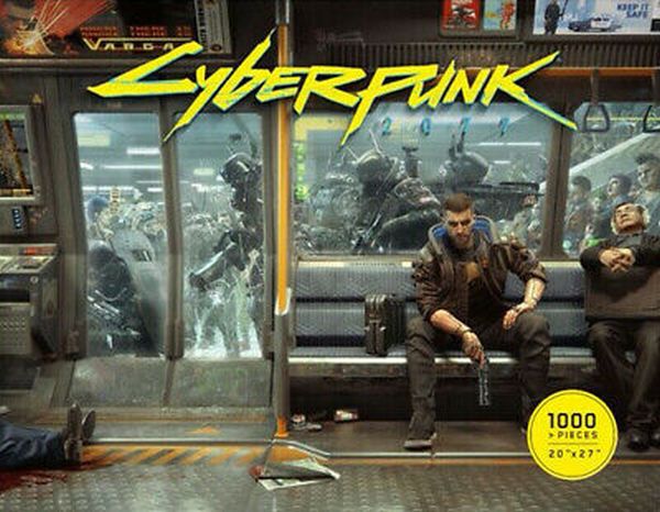  «Пазл Dark Horse Cyberpunk 2077: Metro Life (3007-691)», бренда Dark Horse - фото №1