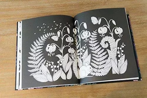 Бумажная книга «Twilight Garden Coloring Book», автор Мария Тролле - фото №1