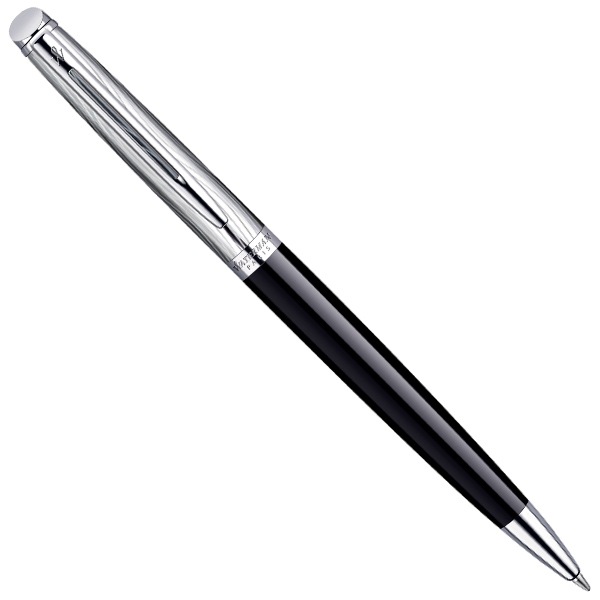  «Шариковая ручка Waterman Hemisphere Deluxe Black CT (22 066)», бренда Waterman - фото №1