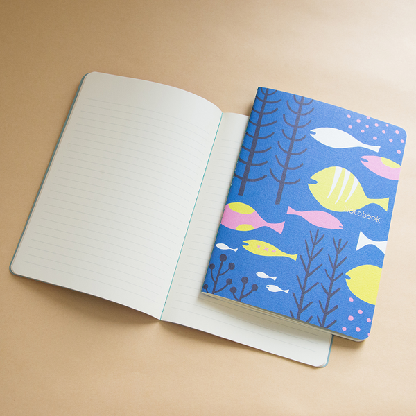 Бумажная книга «Yurio Seki’s Scandinavian Notebook Collection. Sea. Ruled» - фото №1