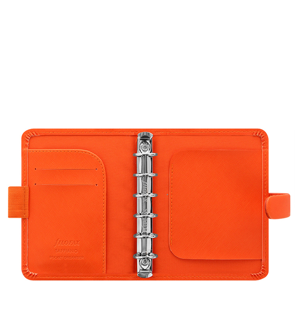  «Органайзер Filofax Saffiano Pocket Bright Orange (17-022593)», бренда Filofax - фото №1