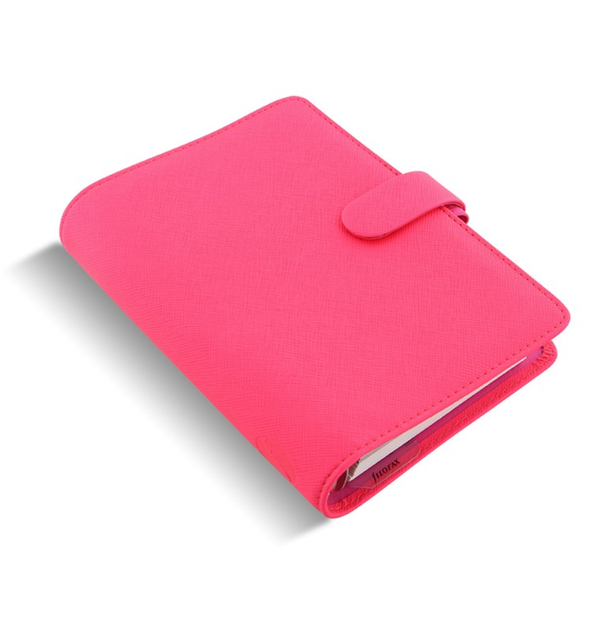 «Органайзер Filofax Saffiano Personal Fluoro Pink (20-028750)», бренда Filofax - фото №1
