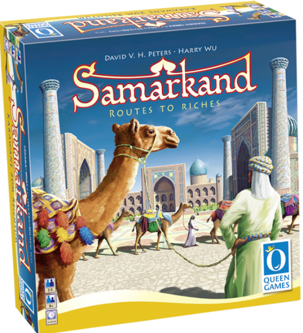  «Настольная игра Queen Games Samarkand (16019)», бренда Queen Games - фото №1