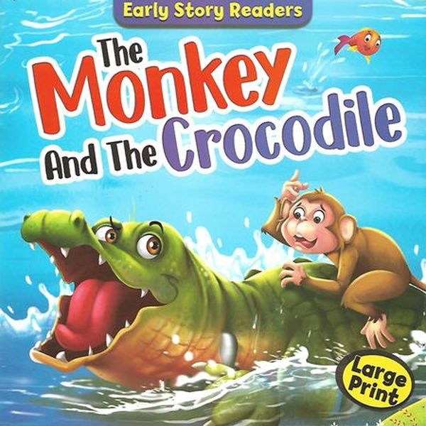 Паперова книга «Early Start Readers. The Monkey and The Crocodile» - фото №1