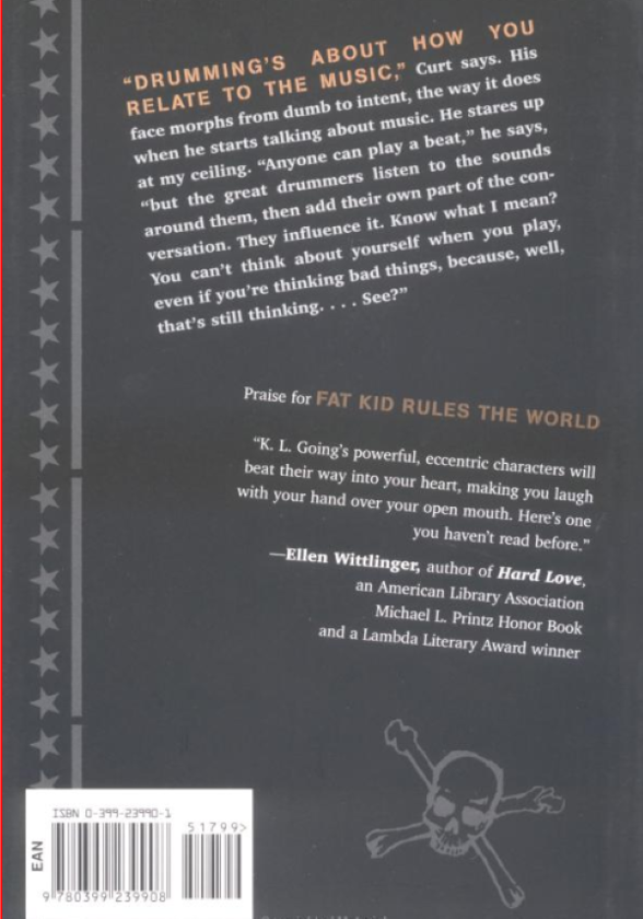 Бумажная книга «Fat Kid Rules The World», автор К. Л. Гоинг - фото №1