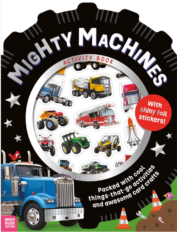 Паперова книга «Mighty Machines Activity Book», автор Софі Колінгвуд - фото №1