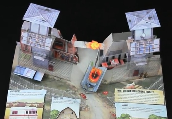 Бумажная книга «The Walking Dead: The Pop-Up Book», автор Стефани Данелль Перри - фото №1