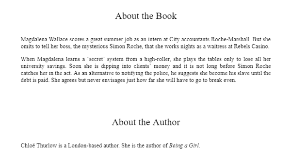 Бумажная книга «The Gift of Girls», автор Хлоя Терлоу - фото №1