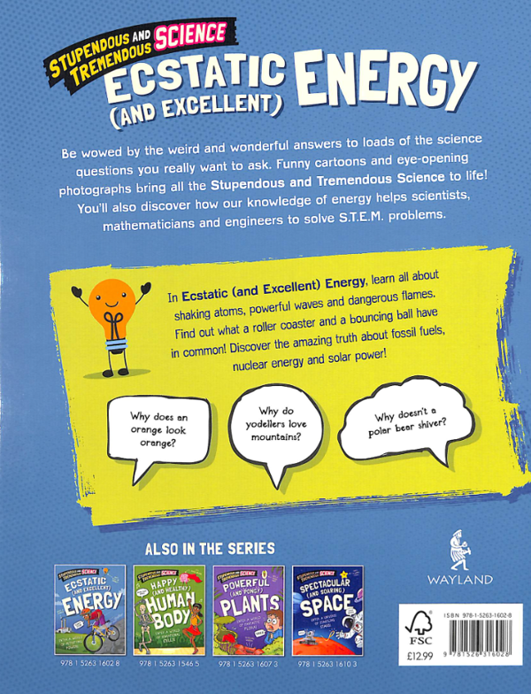 Бумажная книга «Stupendous and Tremendous Science. Ecstatic and Excellent Energy», автор Клаудия Мартин - фото №1