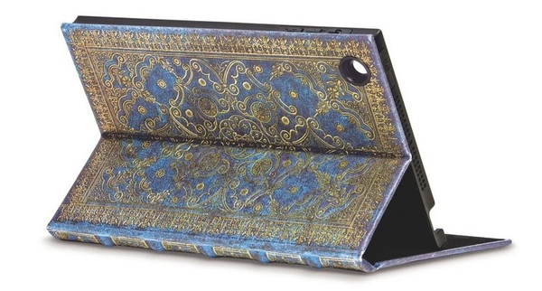  «Чехол Paperblanks eXchange для iPad Mini 1,2,3 Лазурный (XC0038-2)», бренда Paperblanks - фото №1