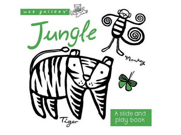 Бумажная книга «Jungle: A Slide & Play Book», автор Сурья Сайнани - фото №1