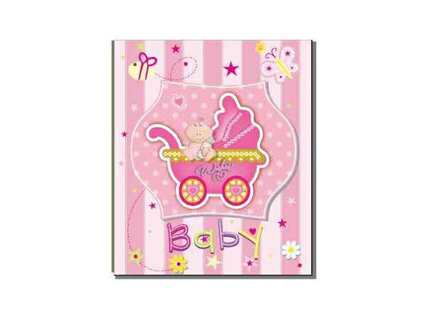 «Фотоальбом EVG Baby car pink 10x15x200 (BKM46200 Baby car pink)», бренда EVG - фото №1