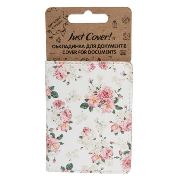  «Обложка для документов Just Cover Букет (4823087001441)», бренда Just Cover - фото №1