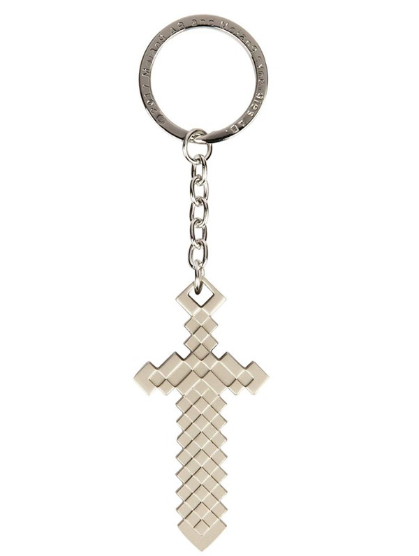  «Брелок JINX Minecraft Metal Sword (JINX-7140)», бренда JINX - фото №1