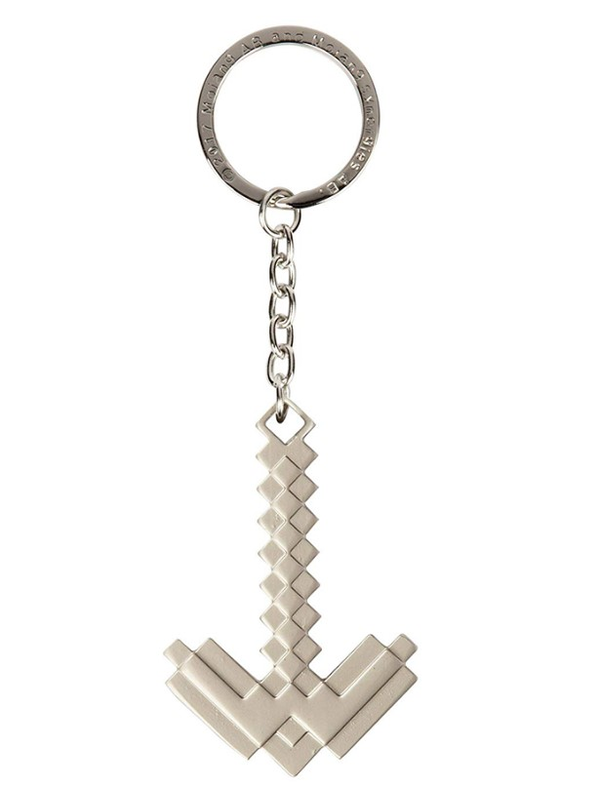  «Брелок JINX Minecraft Metal Pickaxe (JINX-7141)», бренду JINX - фото №1