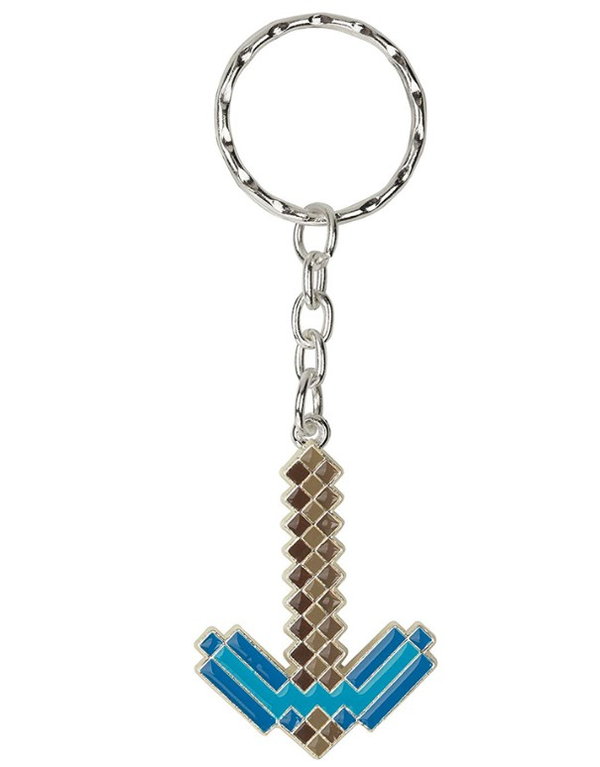  «Брелок JINX Minecraft Diamond Pickaxe (JINX-3784)», бренда JINX - фото №1
