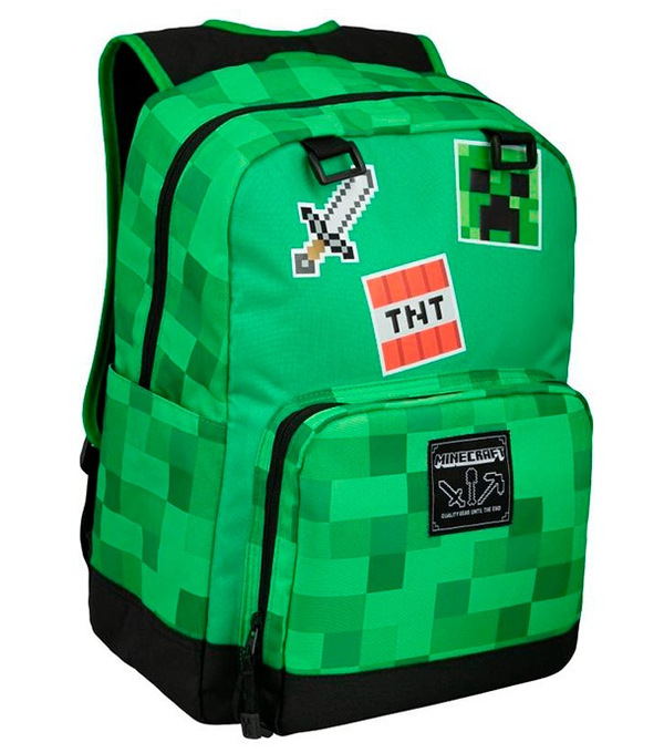  «Рюкзак JINX Minecraft Survival Badges (JINX-9520)», бренда JINX - фото №1