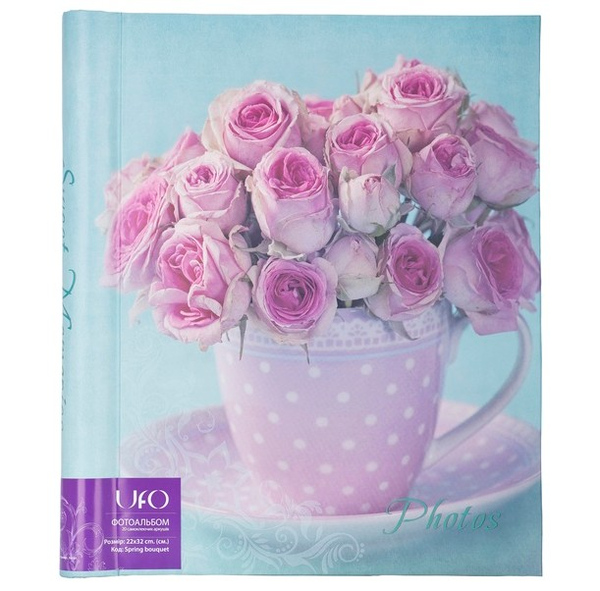 «Фотоальбом UFO 20sheet S22x32 Spring bouquet (6431517)», бренда UFO - фото №1