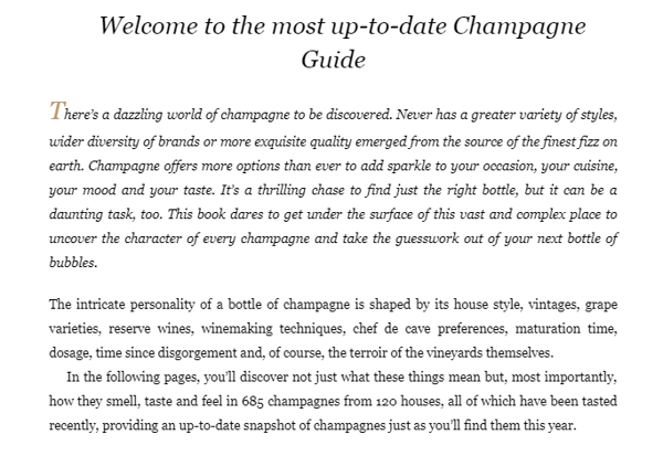 Бумажная книга «The Champagne Guide», автор Тайсон Стелцер - фото №1