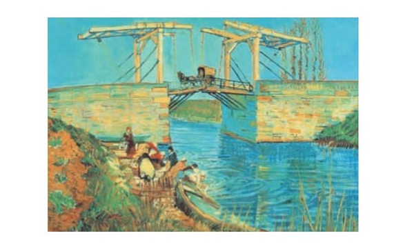  «Открытка Tushita Vincent van Gogh Bridge at Arles», бренда Tushita - фото №1