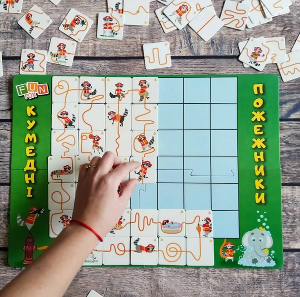  «Игра-головоломка Fun Fox Кумедні пожежники (4826314512451)», бренда Fun Fox - фото №1