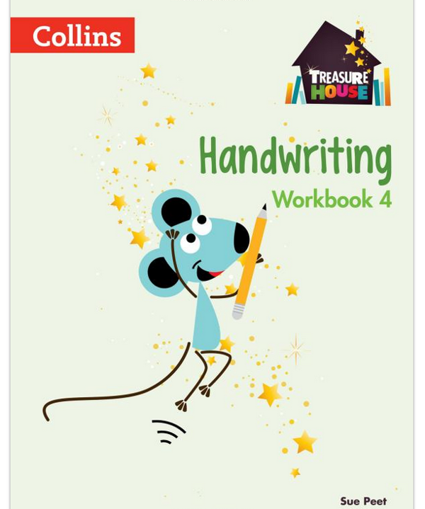Паперова книга «Handwriting Workbook 4» - фото №1