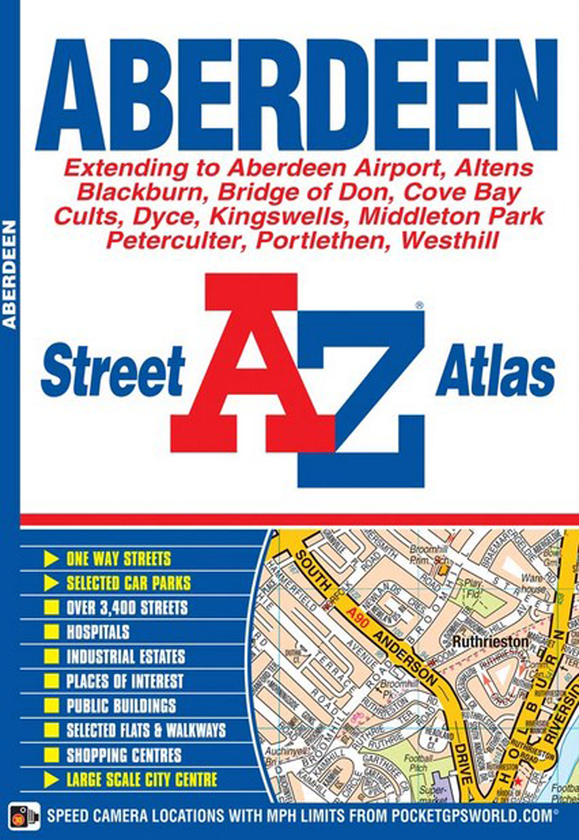 Бумажная книга «Aberdeen A-Z Street Atlas» - фото №1