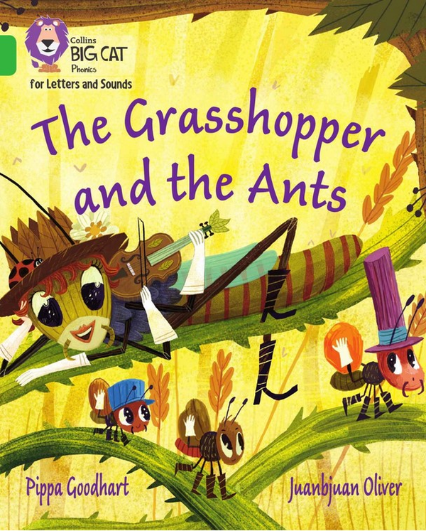 Паперова книга «The Grasshopper and the Ants: Band 05/Green» - фото №1