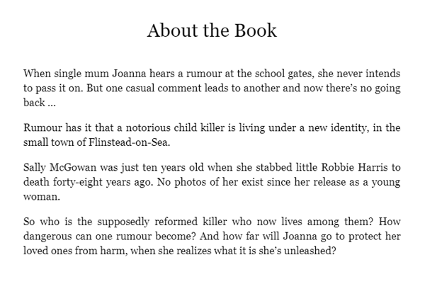 Паперова книга «The Rumour», автор Леслі Кара - фото №1