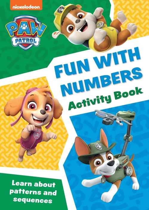 Паперова книга «PAW Patrol Fun with Numbers Activity Book. Get Set for School!» - фото №1