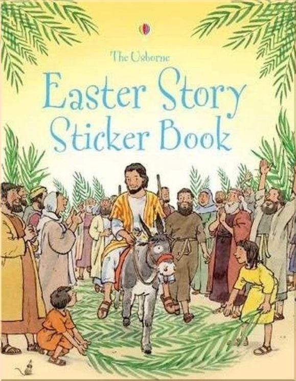 Паперова книга «Easter Story Sticker Book», автор Хізер Емері - фото №1