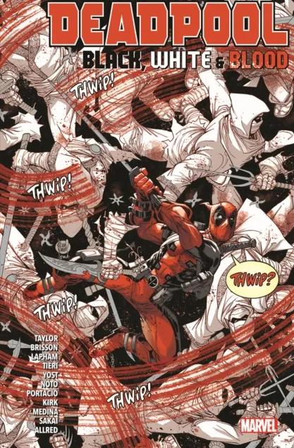 Бумажная книга «Deadpool. Black, White & Blood», авторов Том Тэйлор, Эд Биссон - фото №1