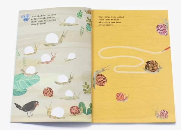Бумажная книга «The Big Sticker Book of Bugs», автор Юваль Зоммер - фото №1