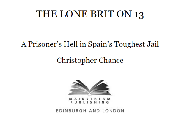 Паперова книга «Lone Brit on 13», автор Крістофер Шанс - фото №1