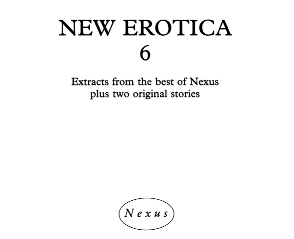 Бумажная книга «New Erotica 6», автор Various - фото №1