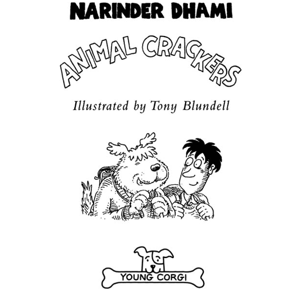 Паперова книга «Animal Crackers», автор Наріндер Дхамі - фото №1