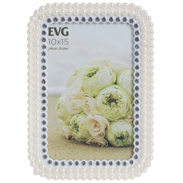  «Фоторамка EVG Shine 10х15 White (6366582)», бренда EVG - фото №1