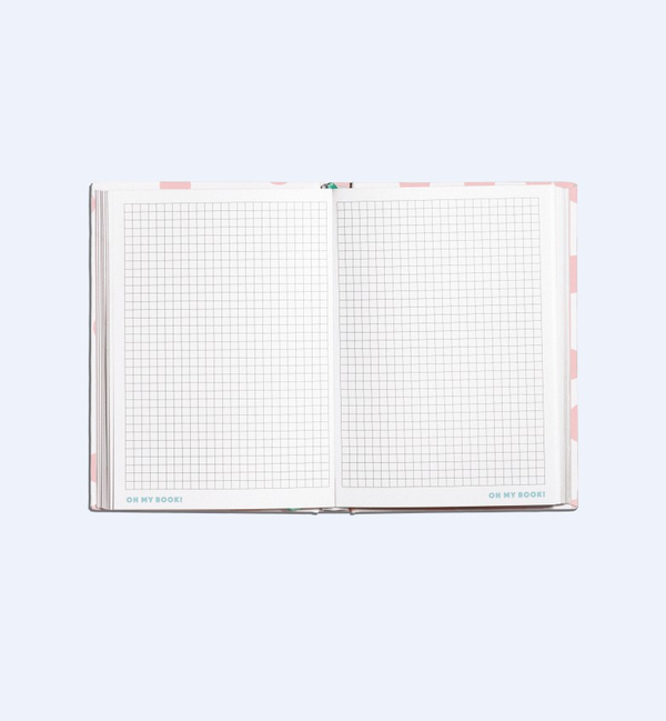  «Блокнот Oh My Book! Mini розовый горох (4820216810066)», бренда Oh My Book! - фото №1
