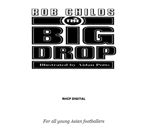 Паперова книга «The Big Drop», автор Роб Чайлдс - фото №1