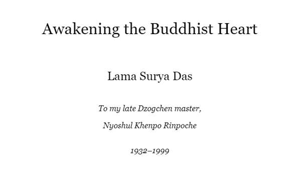 Паперова книга «Awakening The Buddhist Heart», автор Сурія Дас - фото №1