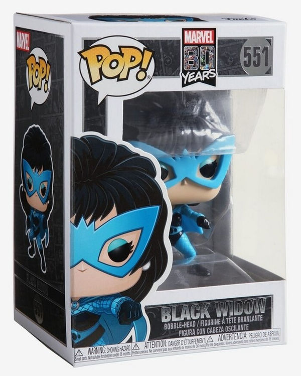  «Коллекционная фигурка Funko POP! Marvel Black Widow (44502)», бренда Funko Pop - фото №1