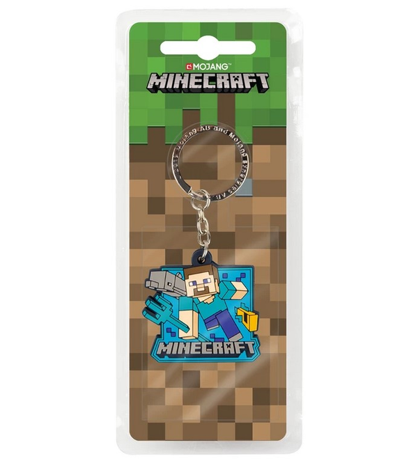  «Брелок JINX Minecraft Aquatic Steve (JINX-10056)», бренда JINX - фото №1