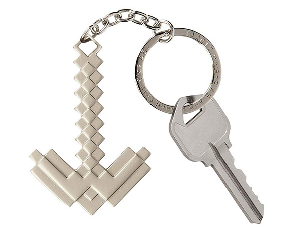  «Брелок JINX Minecraft Metal Pickaxe (JINX-7141)», бренду JINX - фото №1