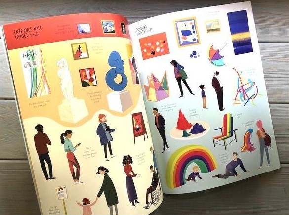 Паперова книга «Art Gallery Sticker Book», автор Ебіґейл Вітлі - фото №1