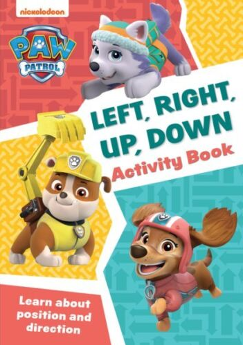 Паперова книга «PAW Patrol Left, Right, Up, Down Activity Book. Get Set for School!» - фото №1