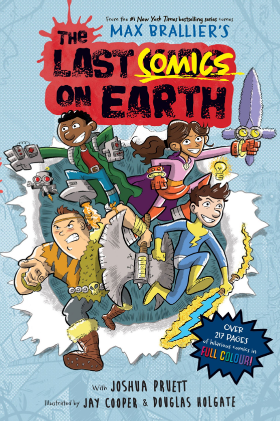 Паперова книга «The Last Comics on Earth», авторів Макс Брельє, Джошуа Пруетт - фото №1