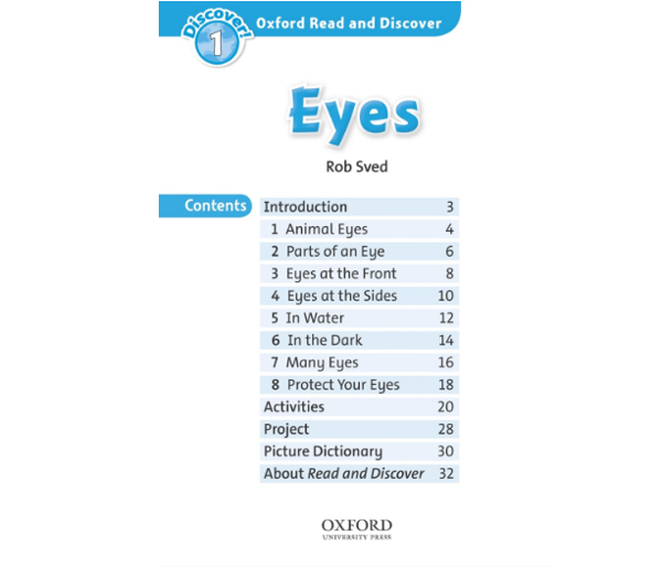 [object Object] «Oxford Read and Discover: Level 1: Eyes», автор Роб Свед - фото №3 - мініатюра
