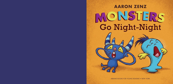 Бумажная книга «Monsters Go Night-Night», автор Аарон Зенц - фото №1